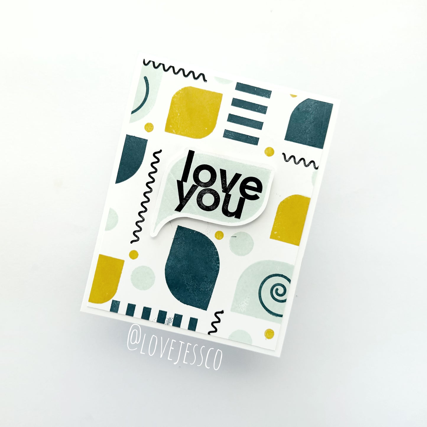 Love You Greeting Card