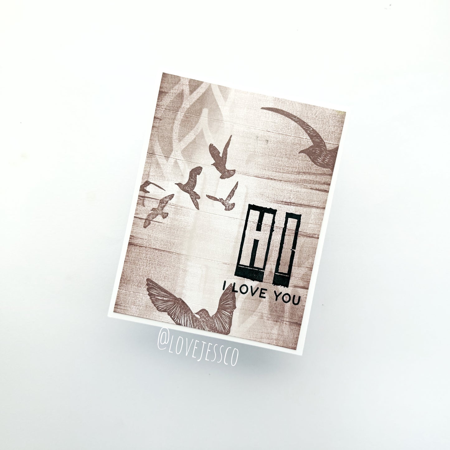 Hi, I Love You Greeting Card