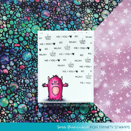 Little Monster Greeting Card