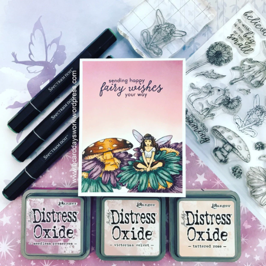 Sending Happy Fairy Wishes Greeting Card