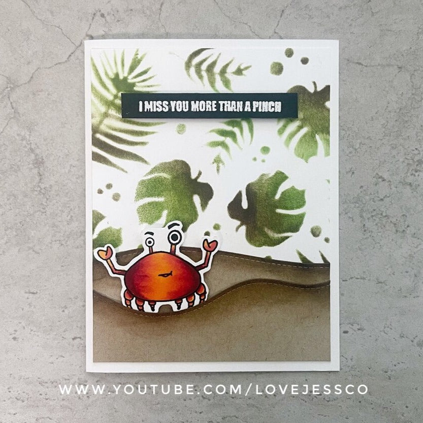 Miss You More Than a Pinch Greeting Card