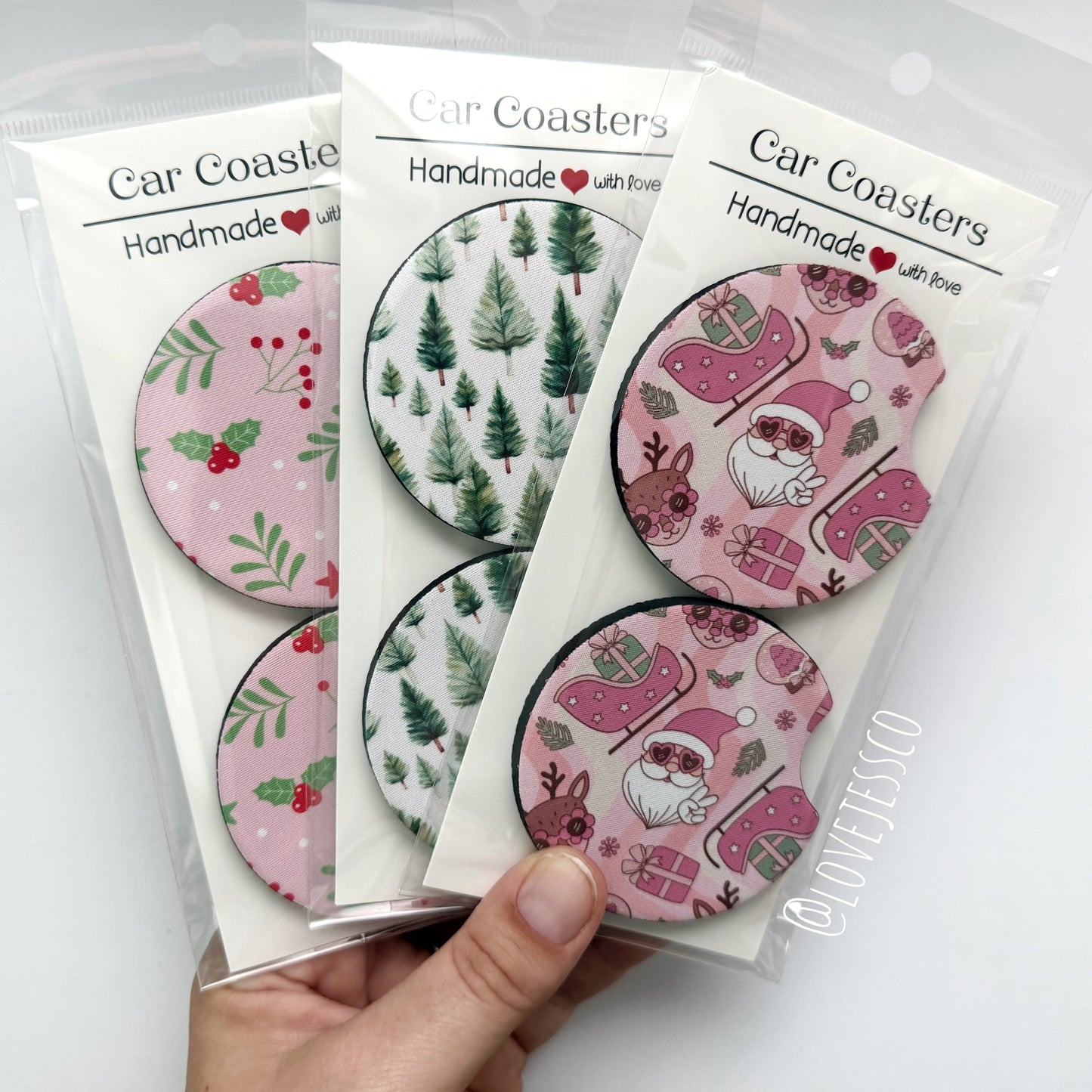 Iconic Christmas Car Coasters