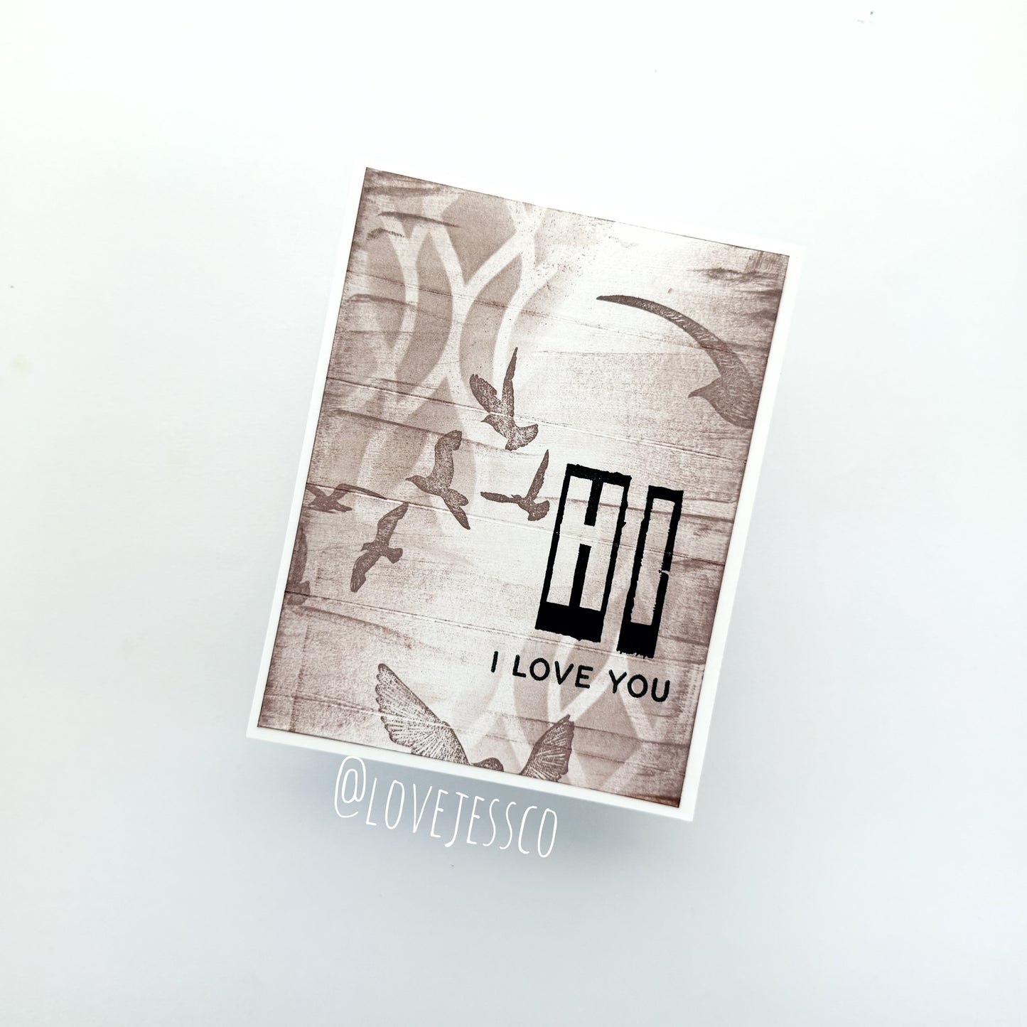 Hi, I Love You Greeting Card