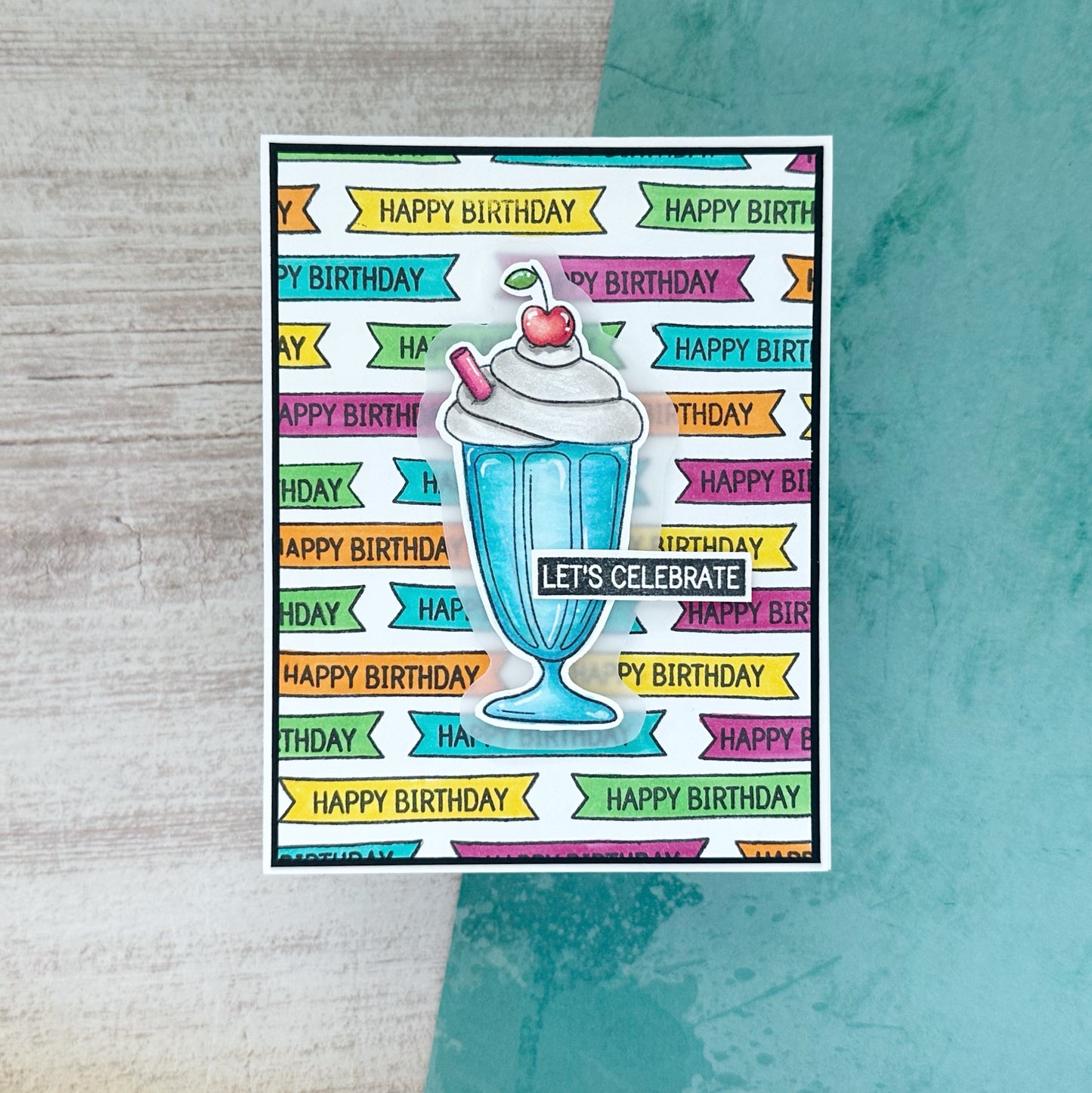 Let’s Celebrate Birthday Card