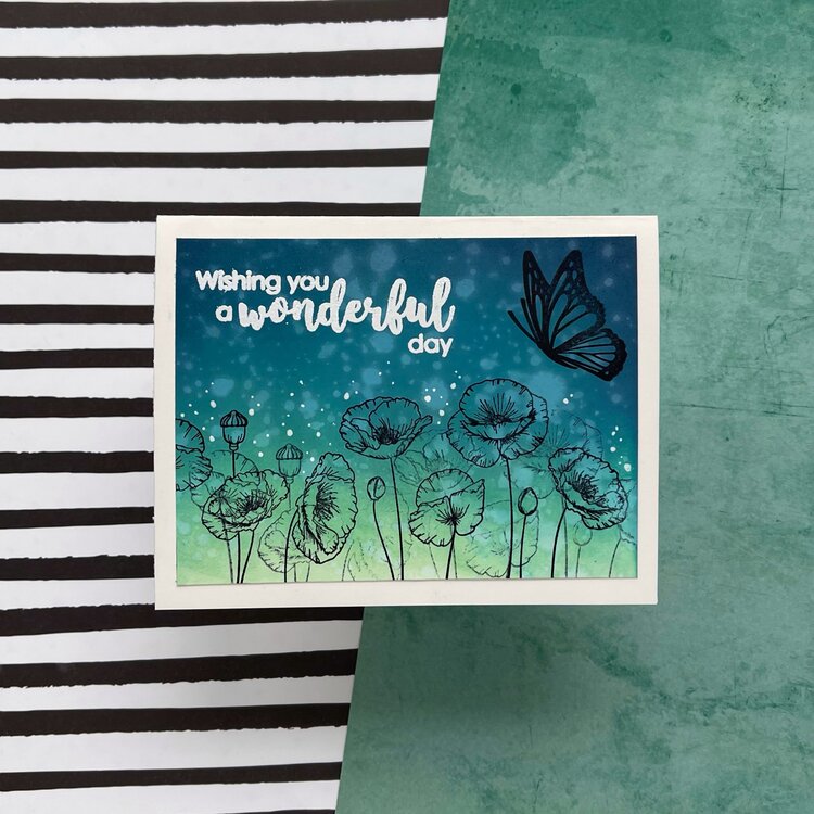 Wishing You a Wonderful Day Greeting Card