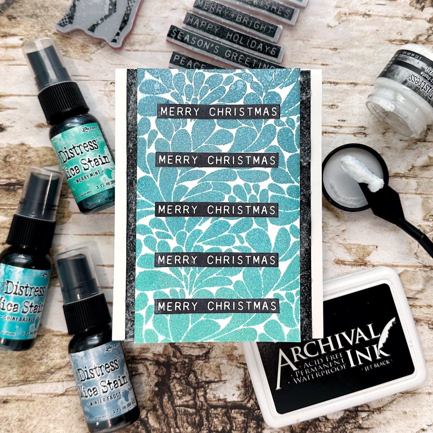 Merry Christmas Greeting Card