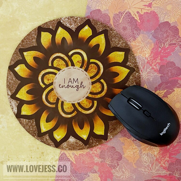 I Am Enough Mouse Pad