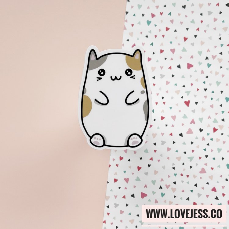 You're Kitten Me Die Cut Sticker