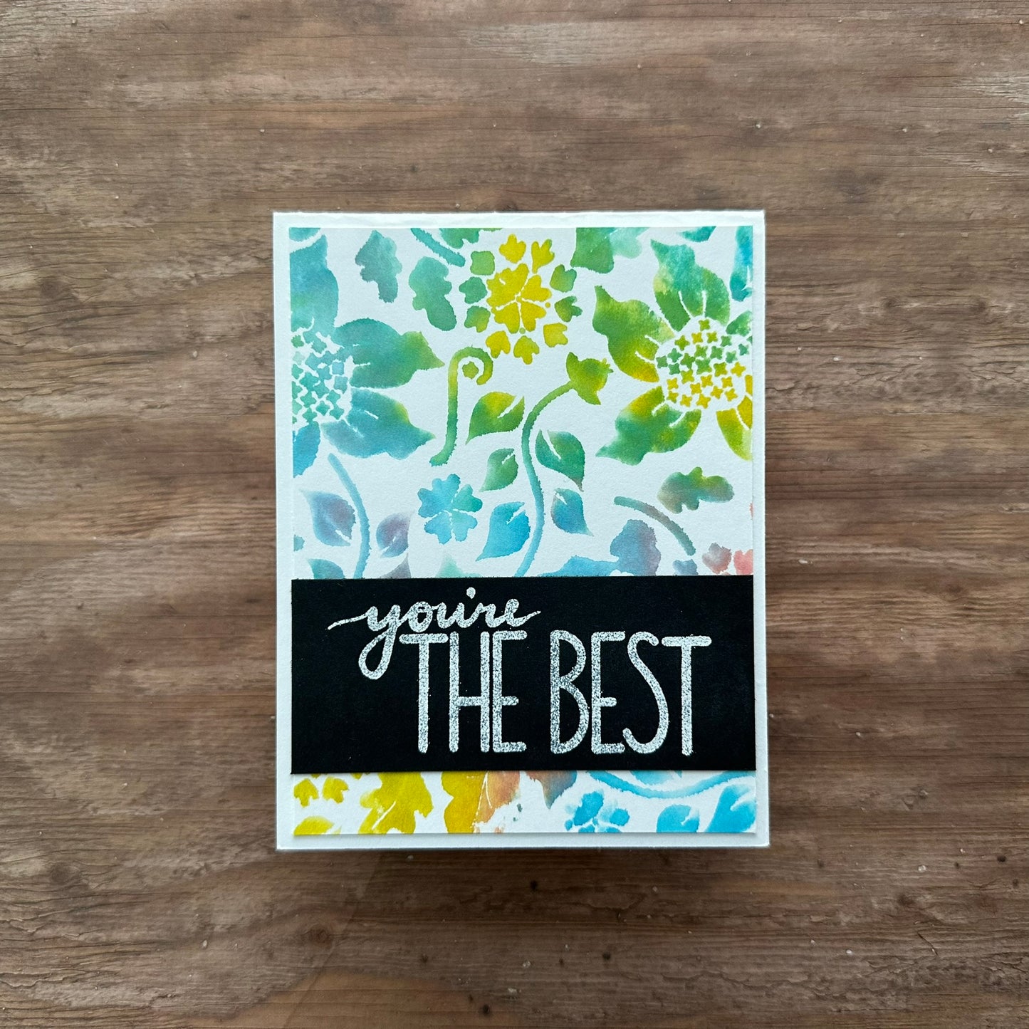 You're The Best Greeting Card