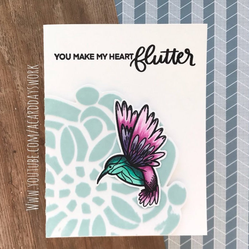 You Make My Heart Flutter Greeting Card