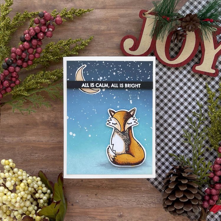 All Is Calm Greeting Card
