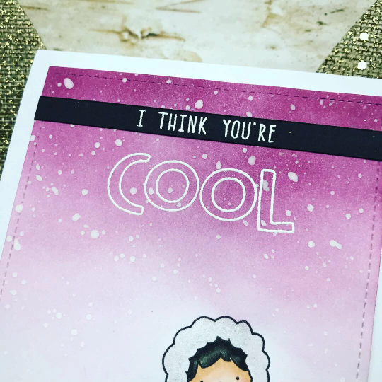 I Think You're Cool Greeting Card