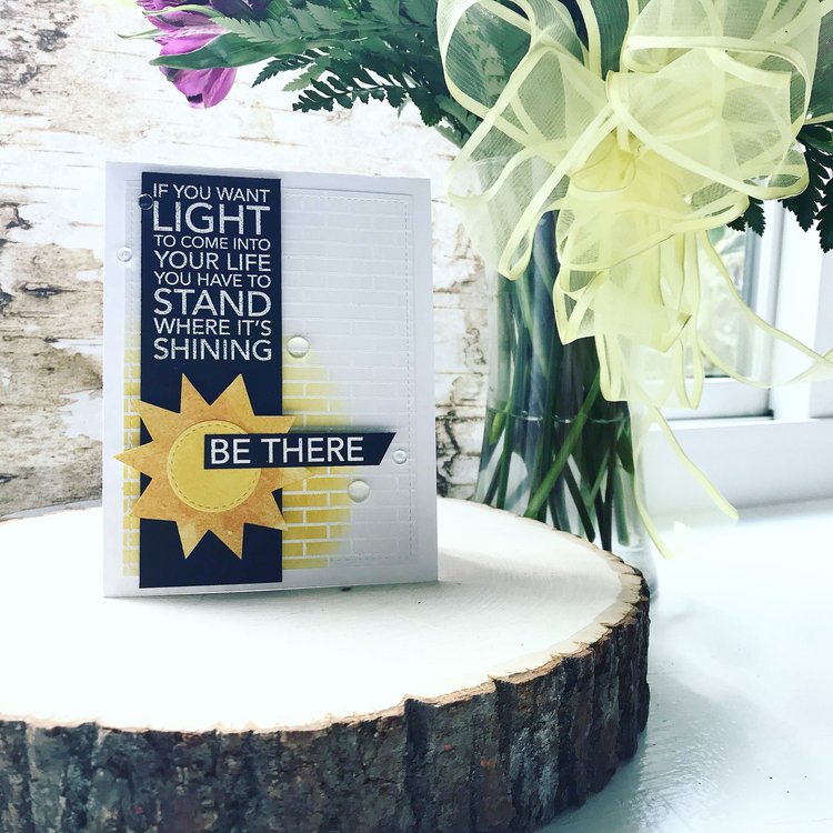 Be There Greeting Card