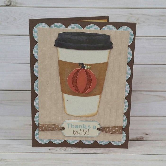 Thanks a Latte Greeting Card