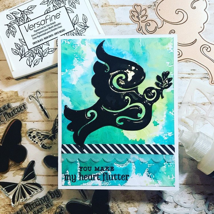 You Make My Heart Flutter Greeting Card