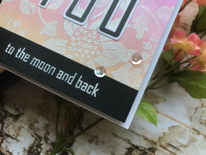 Love You to the Moon and Back Greeting Card