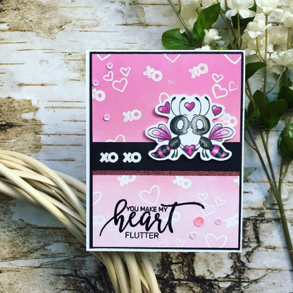 You Make My Heart Flutter Greeting Card