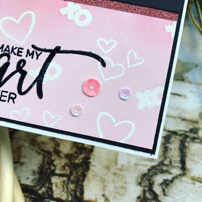 You Make My Heart Flutter Greeting Card