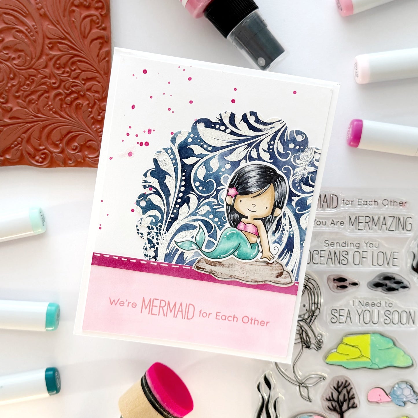 We Mermaid For Each Other Greeting Card