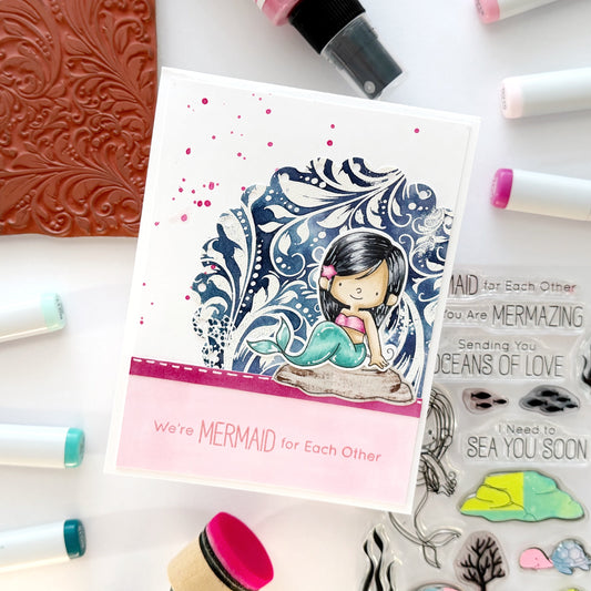 We Mermaid For Each Other Greeting Card