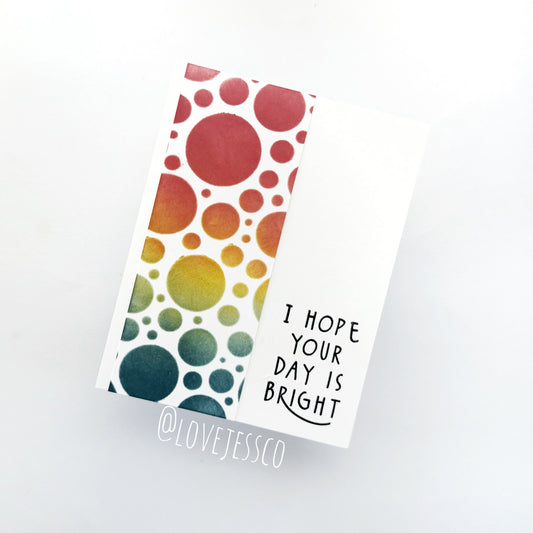 I Hope Your Day is Bright Greeting Card