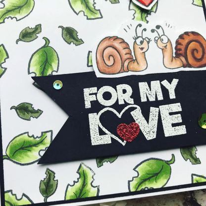 For My Love Greeting Card