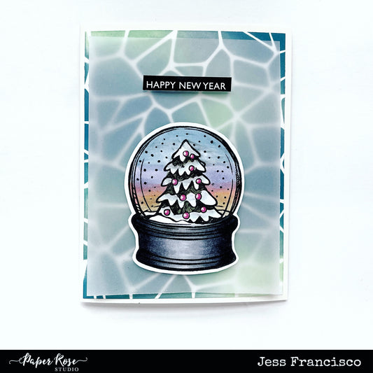 Happy New Year Greeting Card