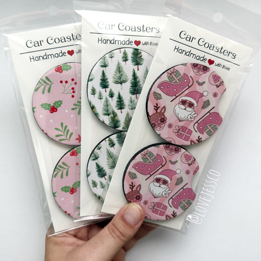 Iconic Christmas Car Coasters