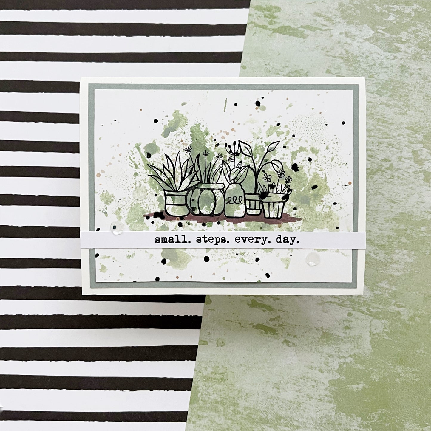 Small Steps Every Day Greeting Card