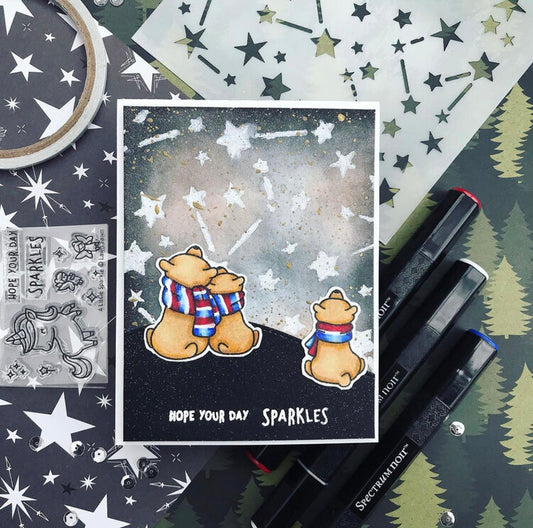 Hope Your Day Sparkles Greeting Card