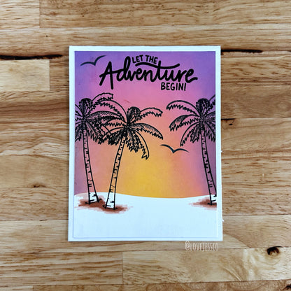 Let the Adventure Begin Greeting Card