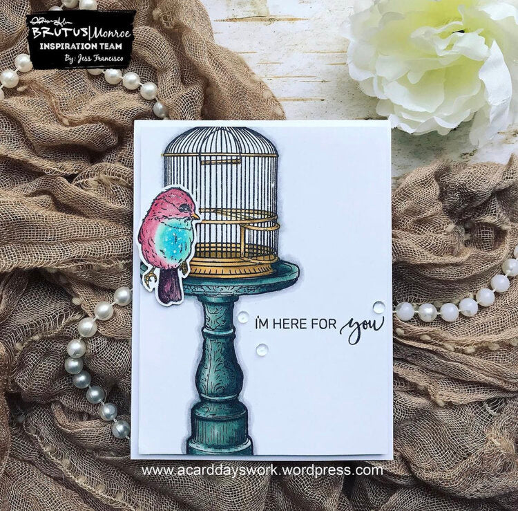 I'm Here For You Greeting Card