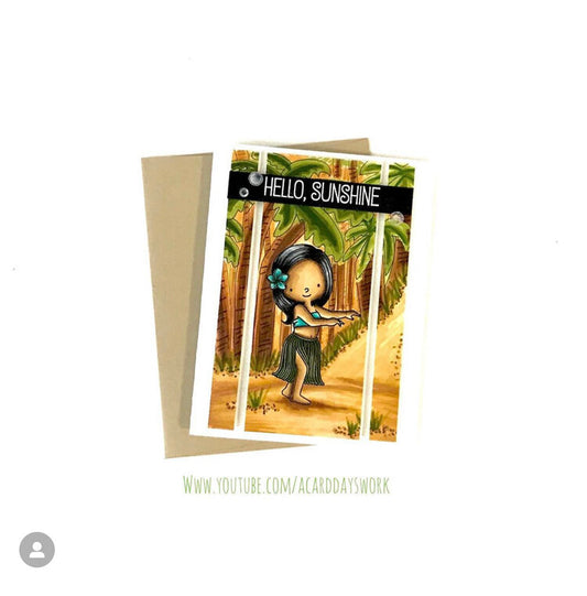 Hello Sunshine Greeting Card