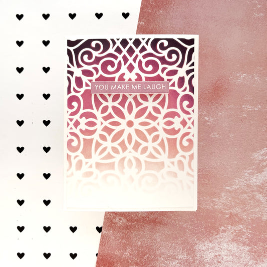 You Make Me Laugh Greeting Card