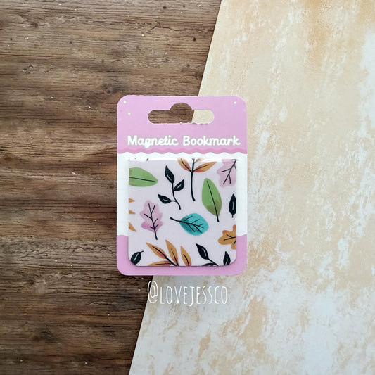 Whimsy Leaf Magnetic Bookmark