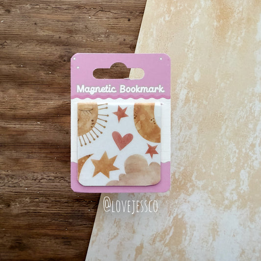 Sun & Moon Magnetic Bookmark