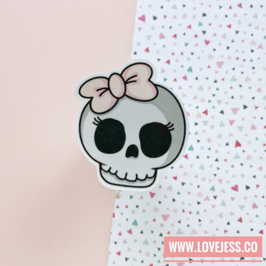 Sugar Skull Die Cut Sticker