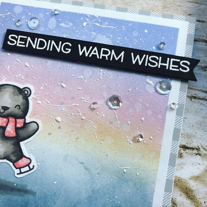 Sending Warm Wishes Greeting Card