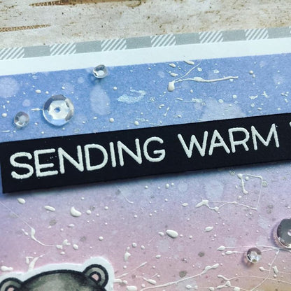 Sending Warm Wishes Greeting Card