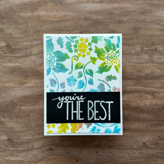 You're The Best Greeting Card