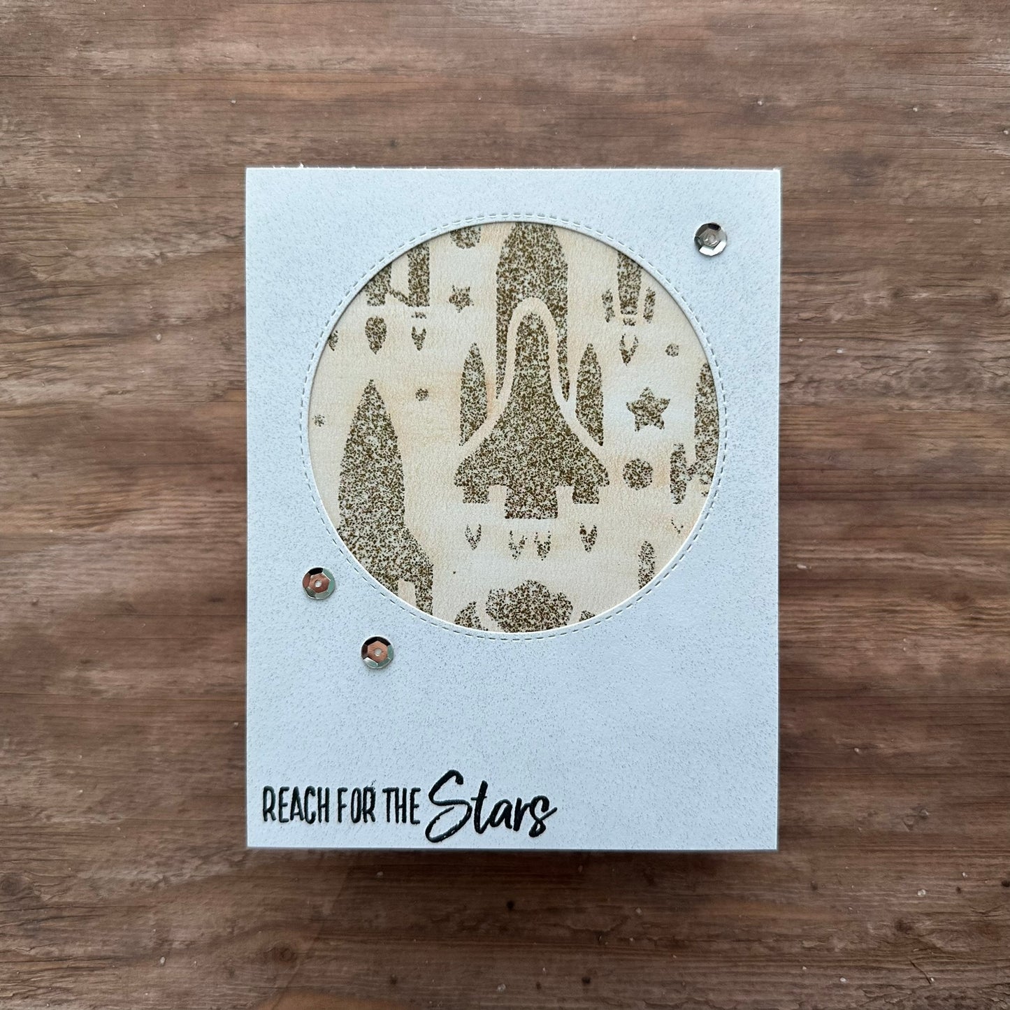 Reach for the Stars Handmade Card