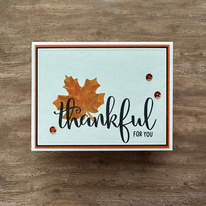 Thankful For You Greeting Card