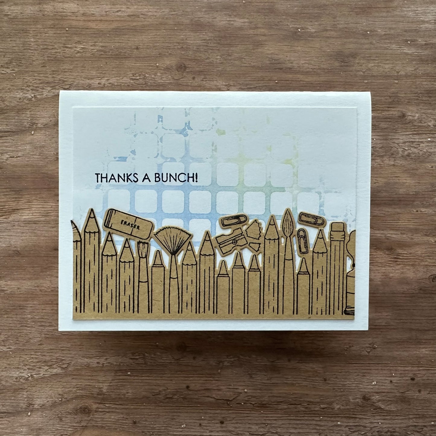 Thanks A Bunch Greeting Card