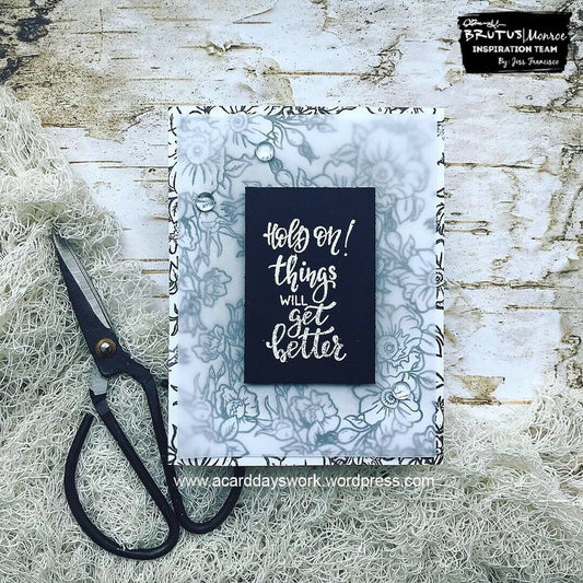 Hold On Things Will Get Better Greeting Card