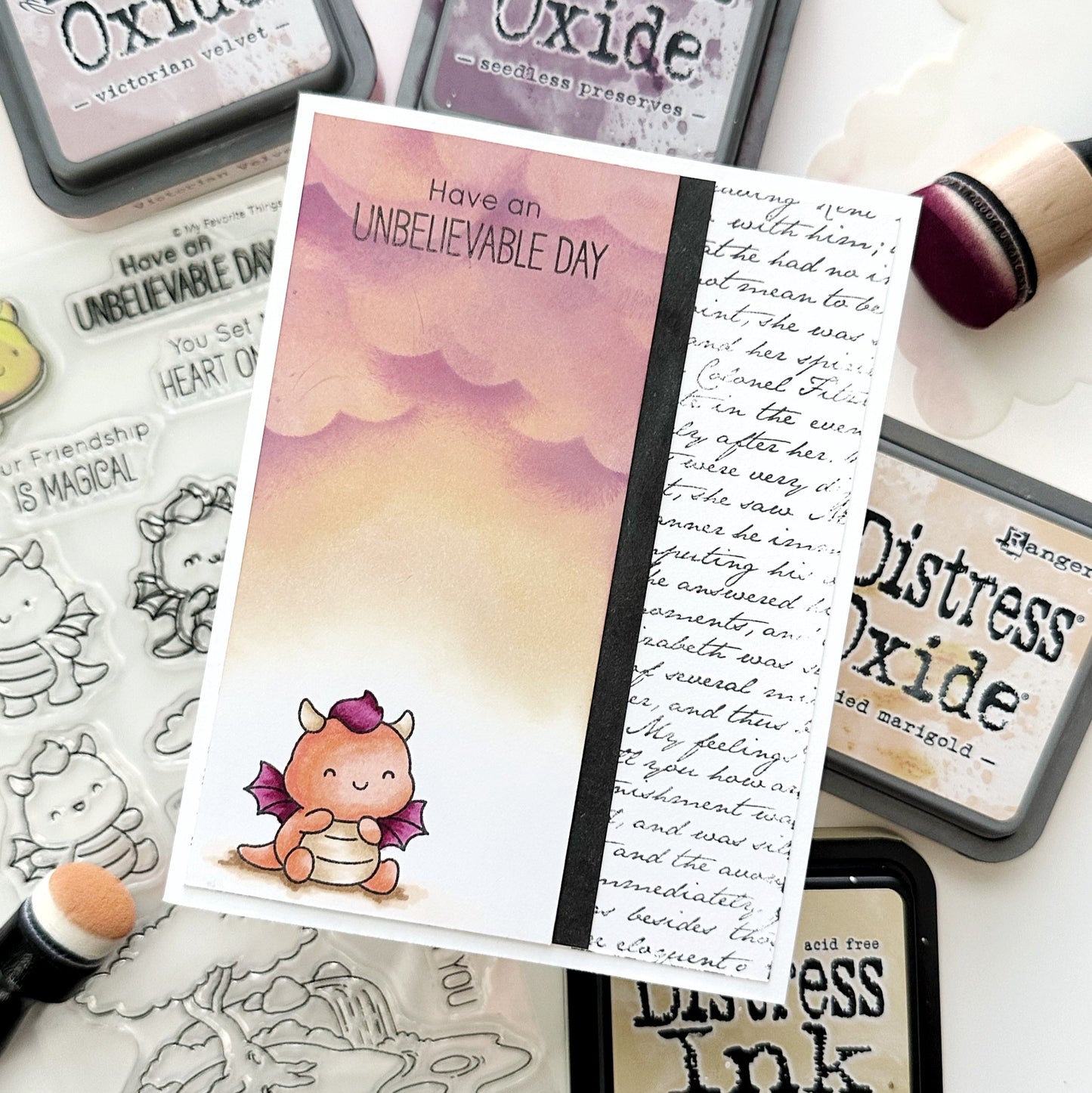 Have an Unbelievable Day Handmade Card