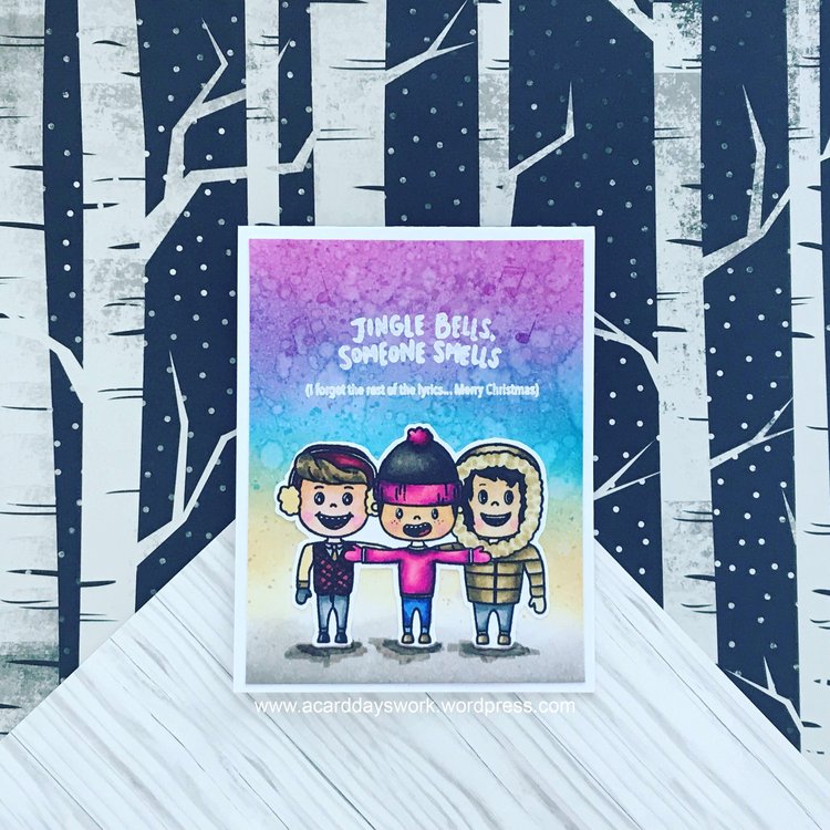 Jingle Bells Someone Smells Greeting Card