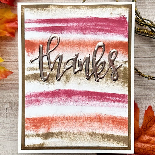 Thanks Greeting Card