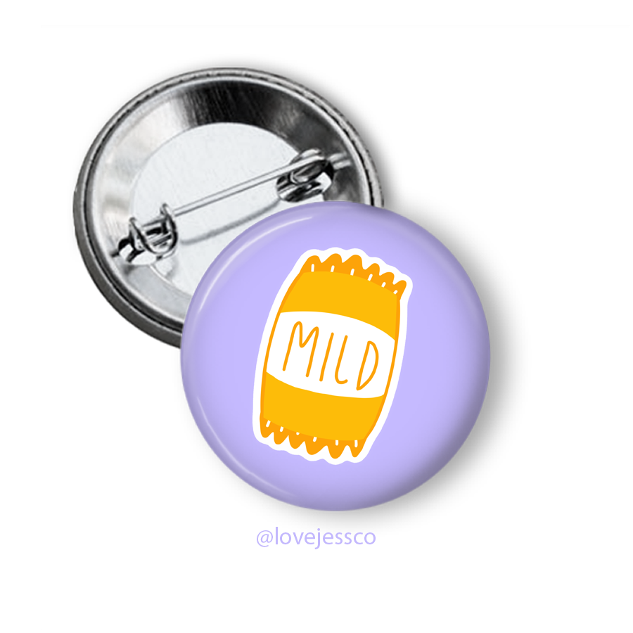 Mild Sauce Pinback Button