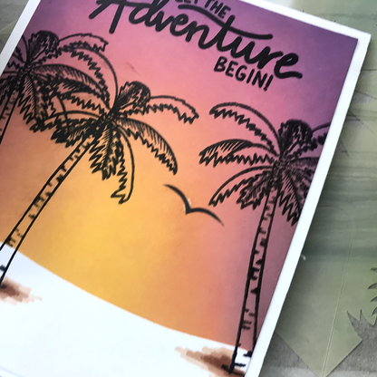 Let the Adventure Begin Greeting Card