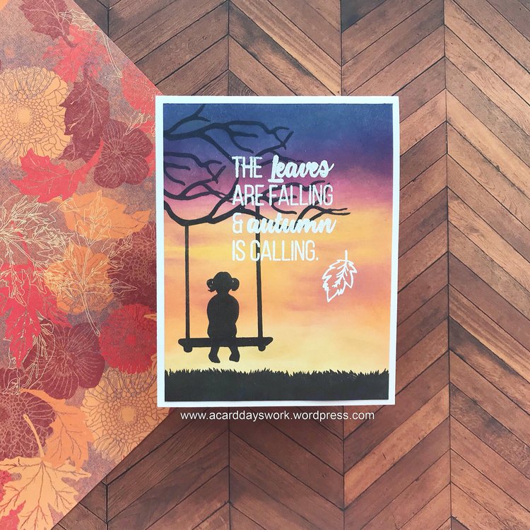 Autumn is Calling Greeting Card